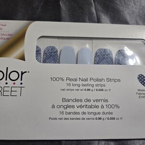 Color Street Nail Polish Strips - Blue Jean Baby